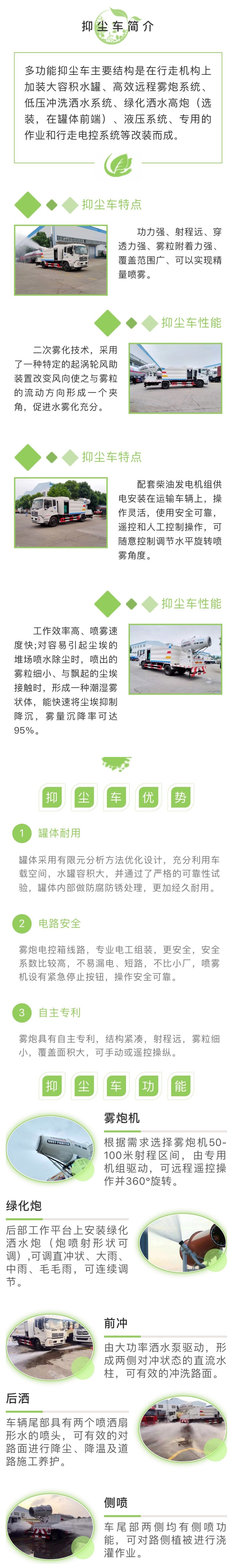 国六8方东风D7 抑尘车30-50米